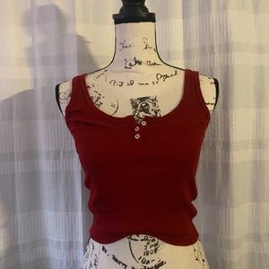 Red brandy Melville tank